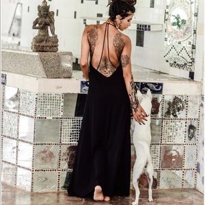 AYA Boho Backless Dress